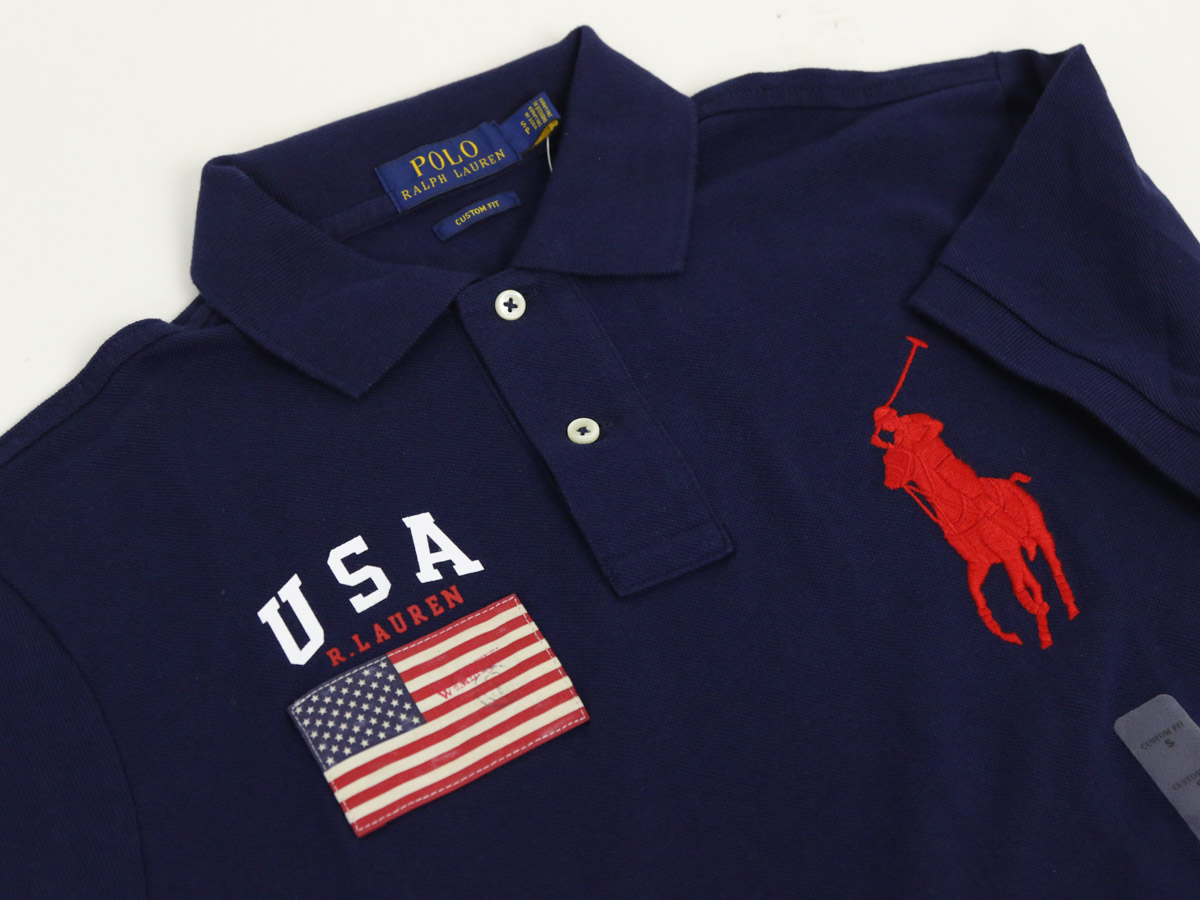 楽天市場】ポロ ラルフローレン メンズ カスタムフィット アメリカ国旗