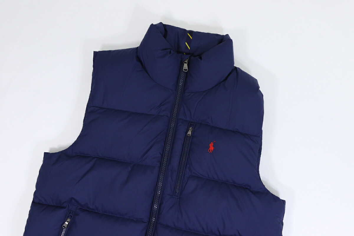 楽天市場】ポロ ラルフローレン メンズ ダブルジップ ダウンベスト
