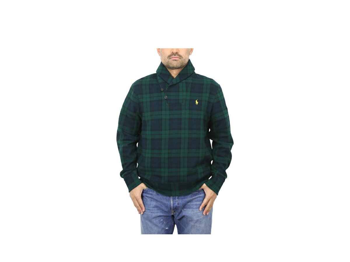 楽天市場】ポロ ラルフローレン メンズ ブラックウォッチ ショール