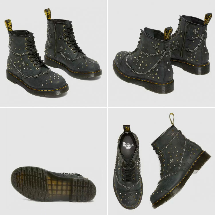 楽天市場】Dr.Martens ドクターマーチン 8ホールブーツ レザー 1460