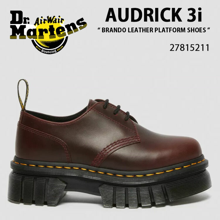 楽天市場】Dr.Martens ドクターマーチン レザーシューズ AUDRICK 3 EYE