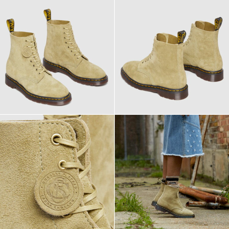 楽天市場】Dr.Martens ドクターマーチン 8ホールブーツ スウェード