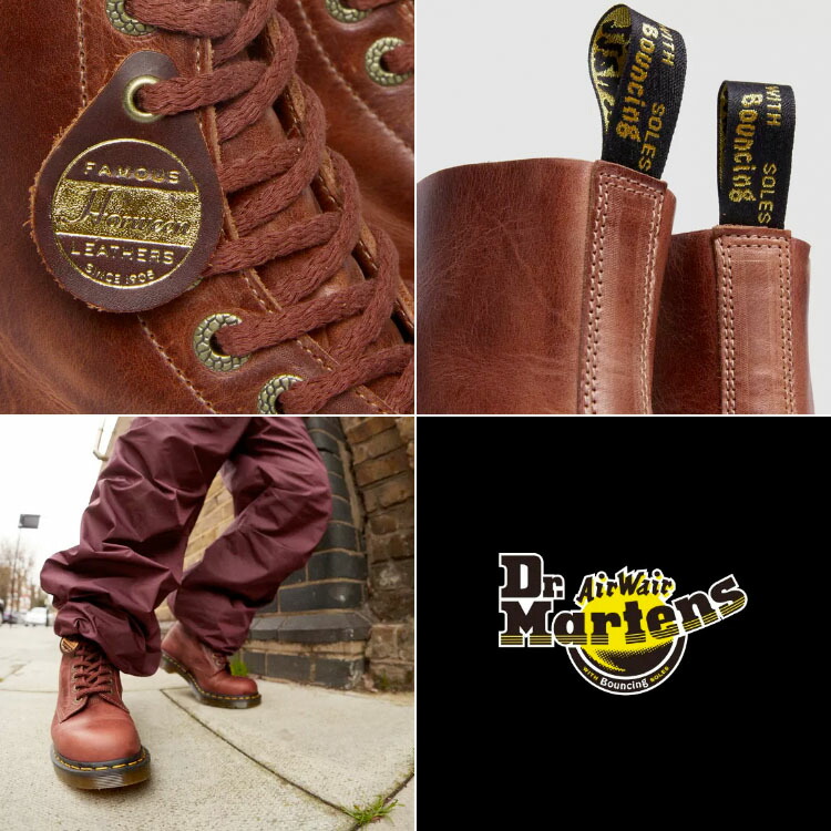 楽天市場】Dr.Martens ドクターマーチン 8ホールブーツ レザーブーツ