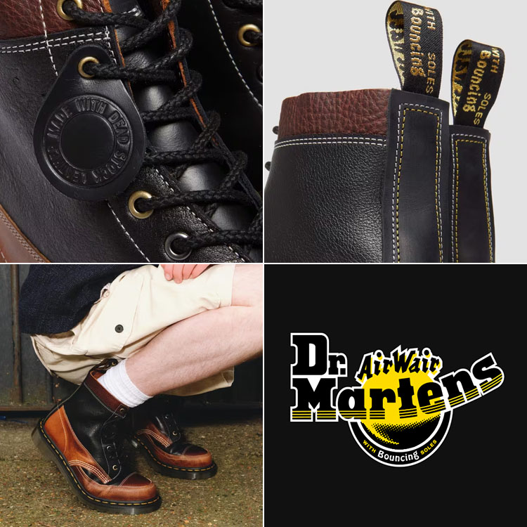 楽天市場】Dr.Martens ドクターマーチン 8ホールブーツ レザーブーツ