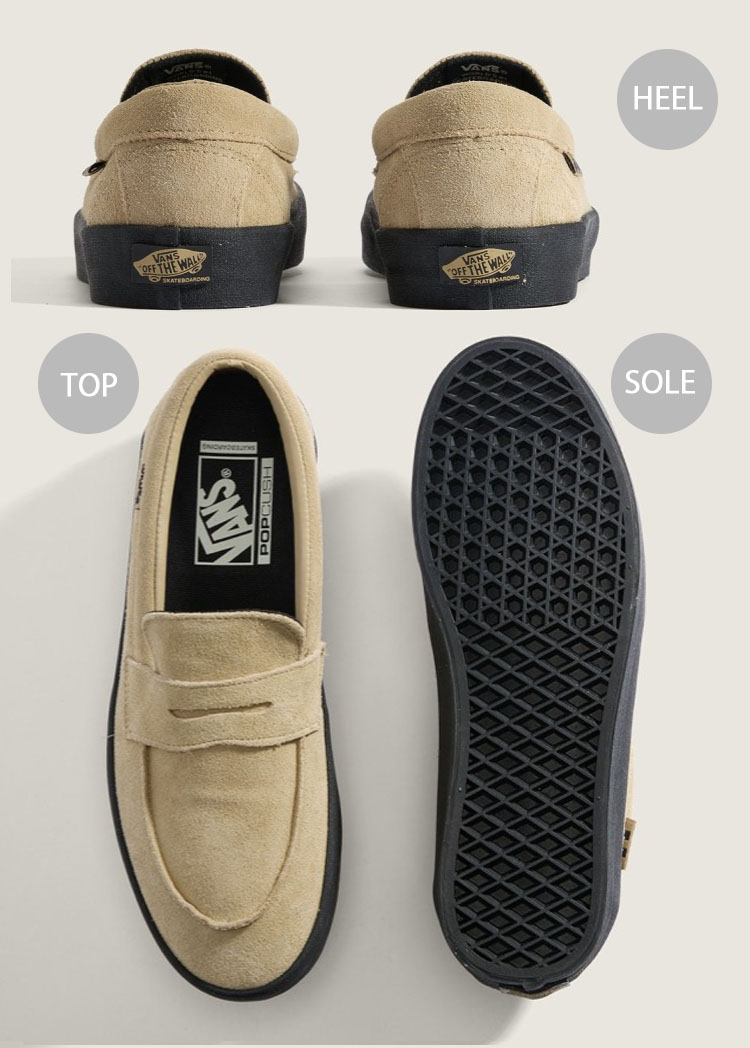 楽天市場】VANS バンズ ローファー スエード SKATE LOAFER SUEDE
