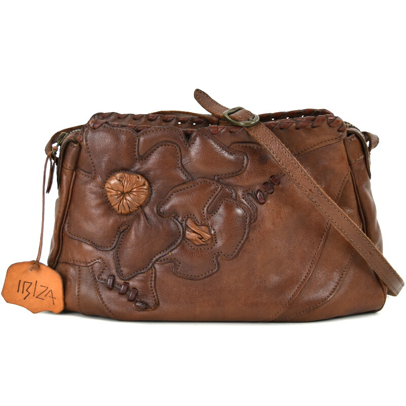 楽天市場】イビサ バッグ レディース ショルダーバッグ レザー