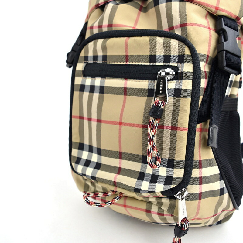 楽天市場】バーバリー ボディバッグ ノバチェック ベージュ×ブラック