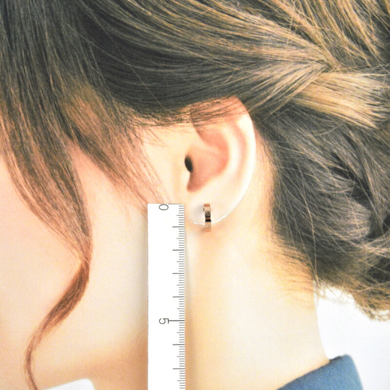 楽天市場】カルティエ ピアス 18金 ミニラブ K18PG ピンクゴールド