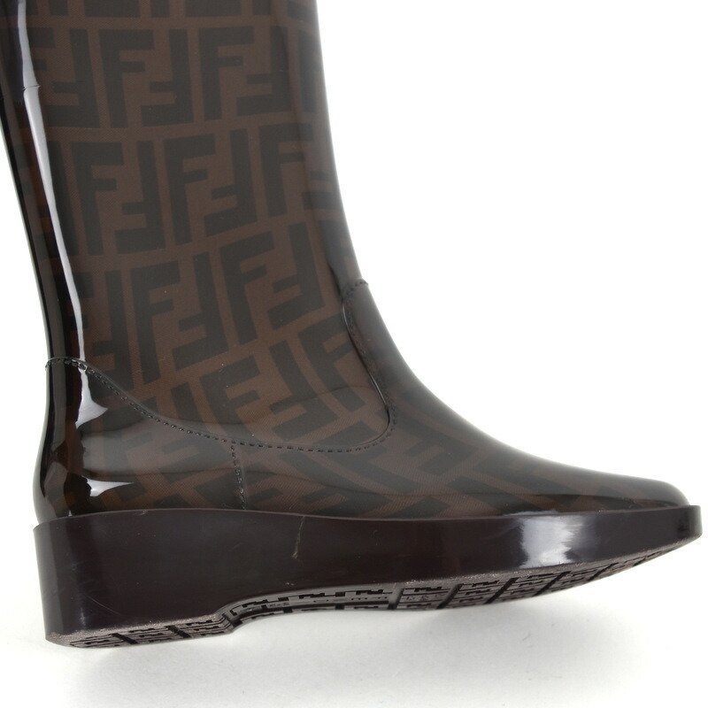 楽天市場】フェンディ レインブーツ レディース サイズ36 ズッカ