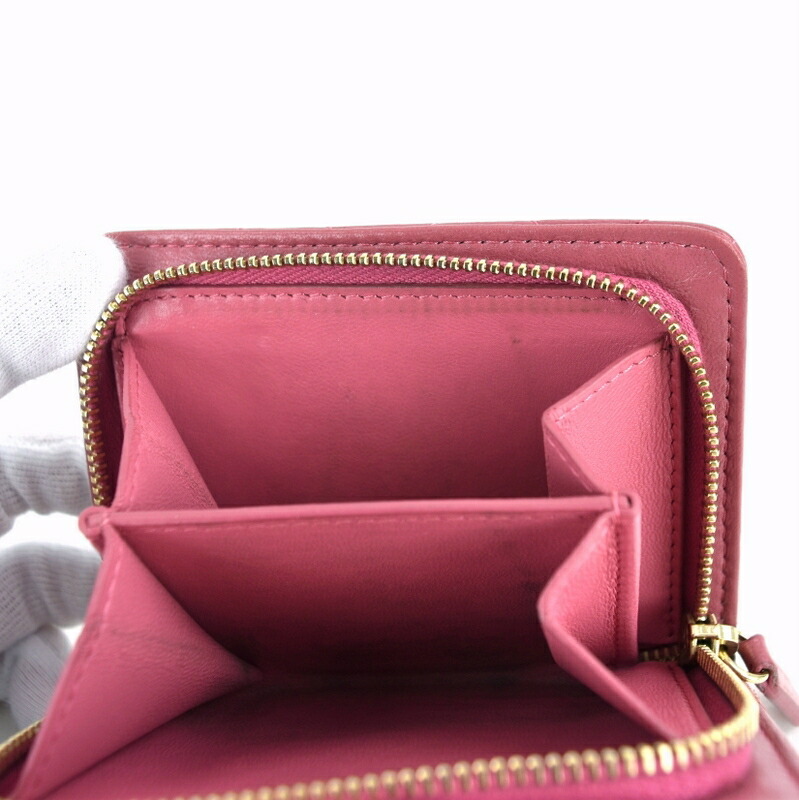 楽天市場】シャネル 財布 レディース 二つ折り財布 マトラッセ レザー