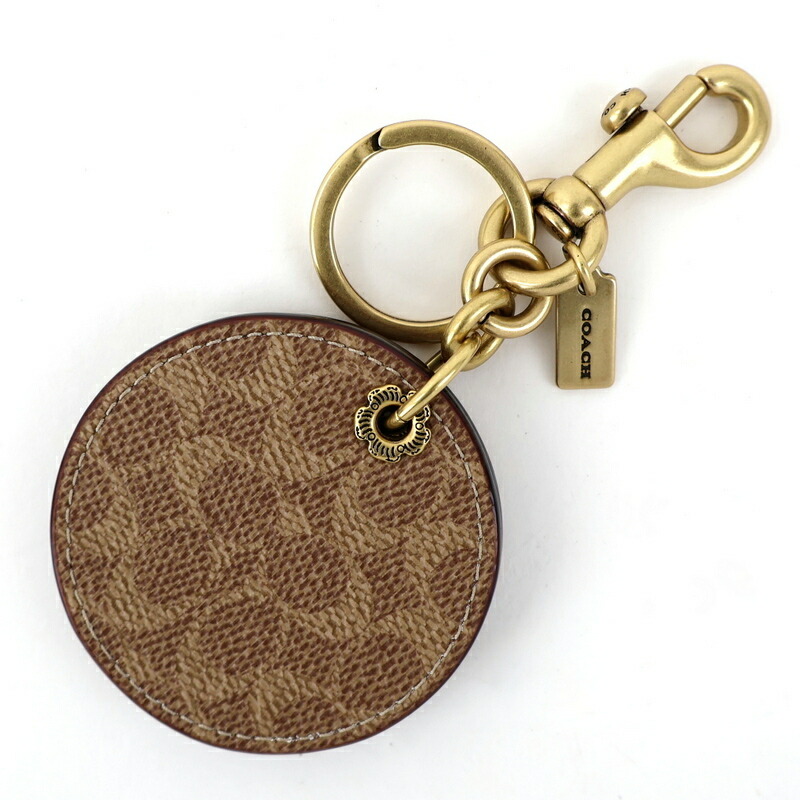 楽天市場】コーチ ミラー バッグ チャーム シグネチャー キャンバス