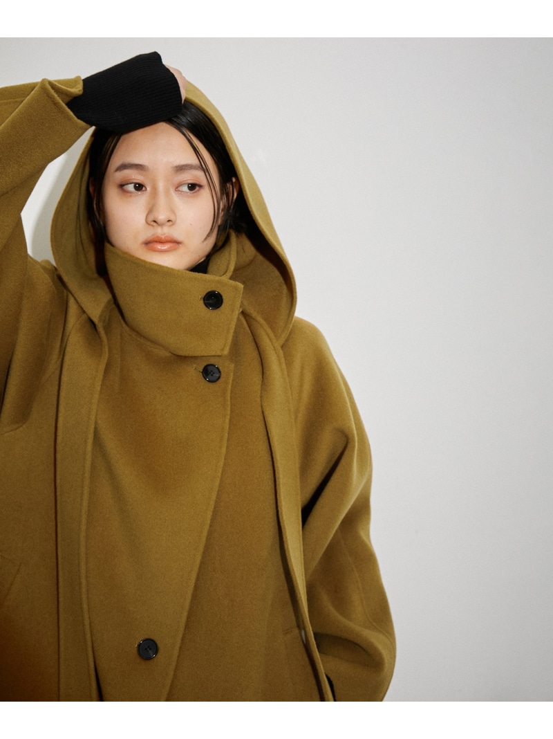 楽天市場】【SALE／40%OFF】【2WAY】スタンドカラーフーデッドリバー