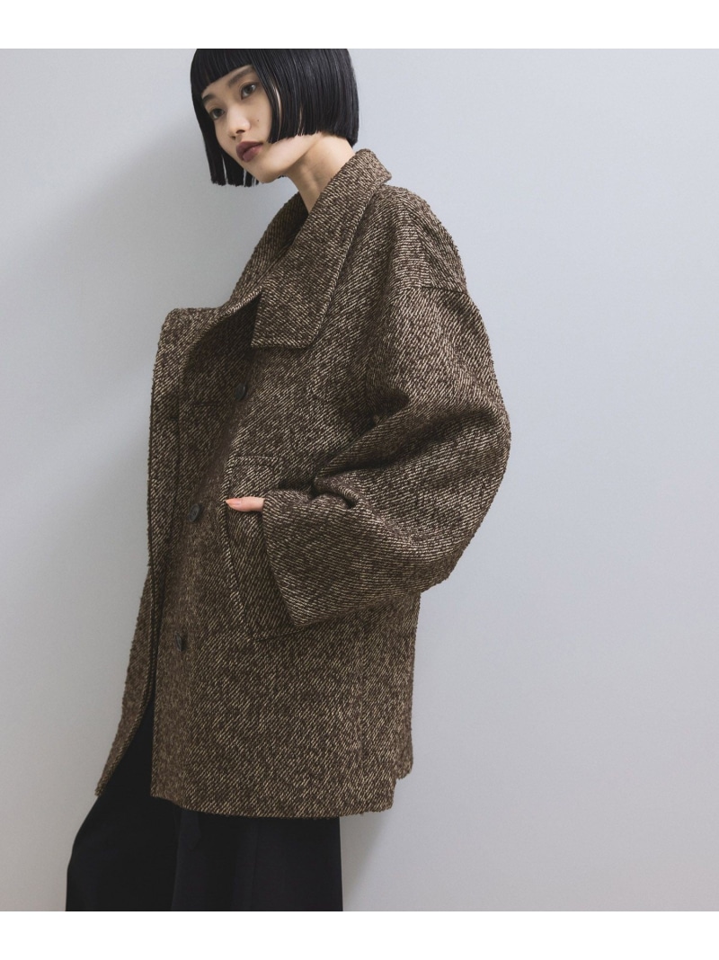 楽天市場】【WEB限定】スタンドカラーウールミドルコート ADAM ET ROPE