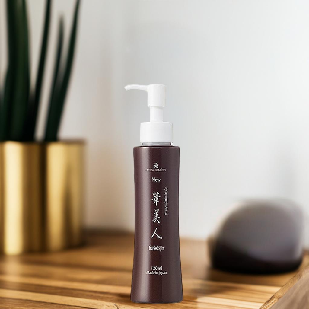 楽天市場】筆美人 化粧筆用洗浄剤 美粧堂 ビショウドウ 買った当初の