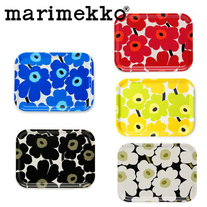 楽天市場】マリメッコ marimekko プライウッドトレイ 選べる5色
