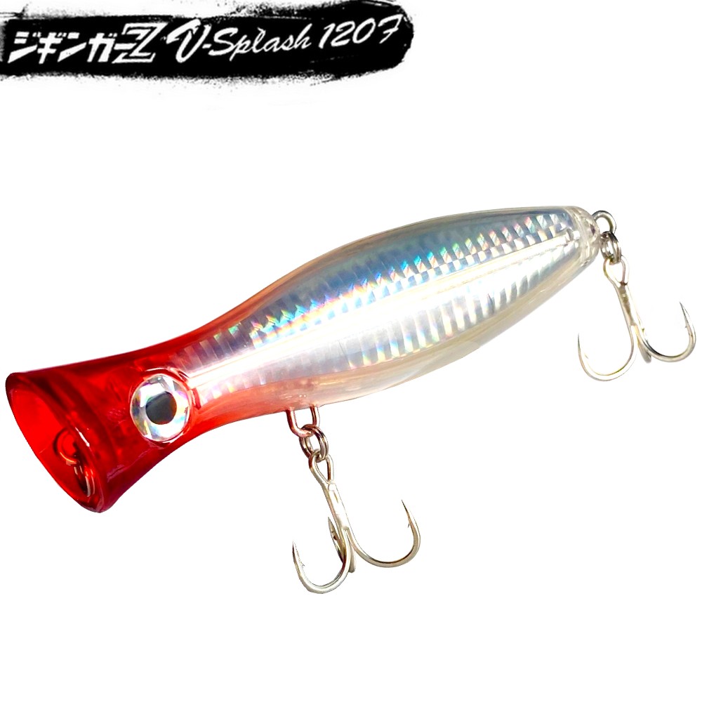楽天市場】ジギンガーZ ポッパー V-Splash 120F 40g-120mm V