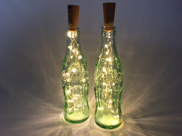 楽天市場】LEDオリジナルボトルランプ テーブルランプ コカコーラ