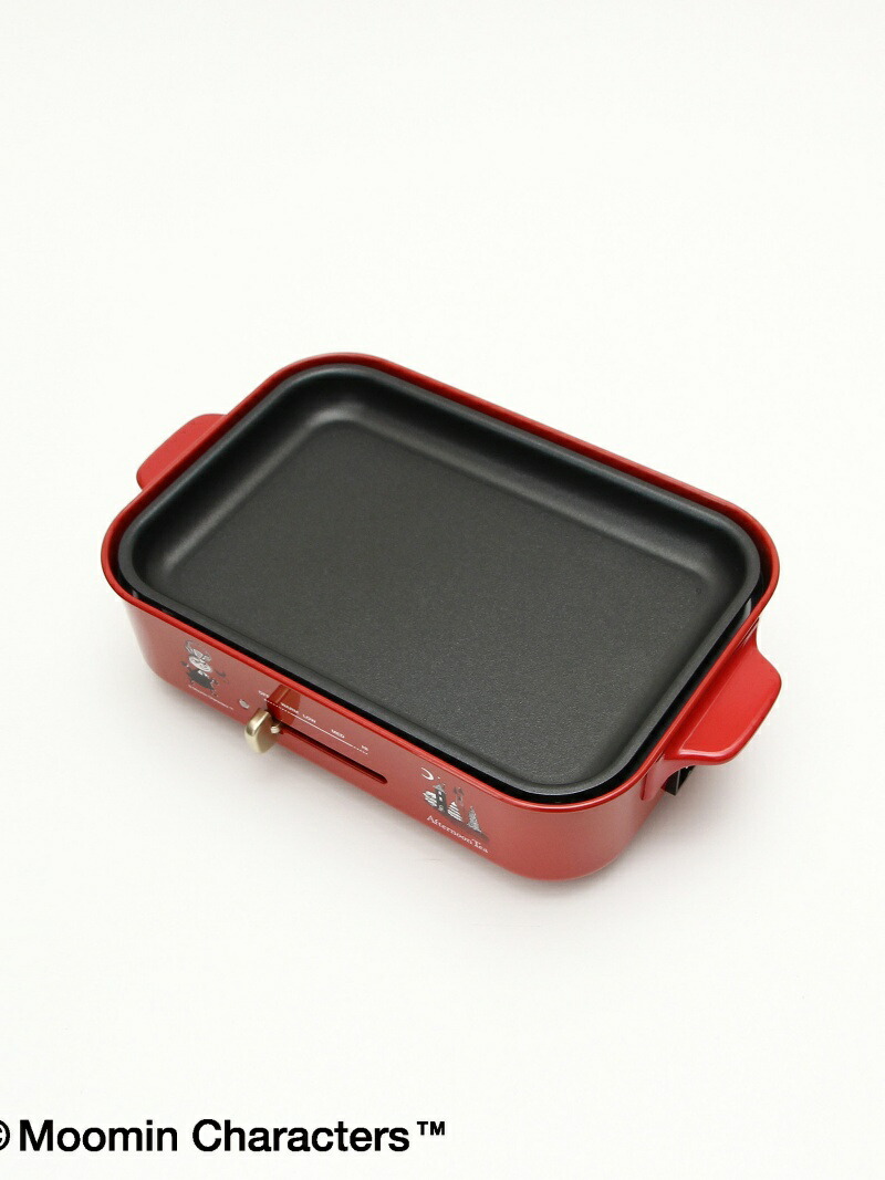楽天市場】Moomin×AfternoonTea/BRUNO/コンパクトホットプレート