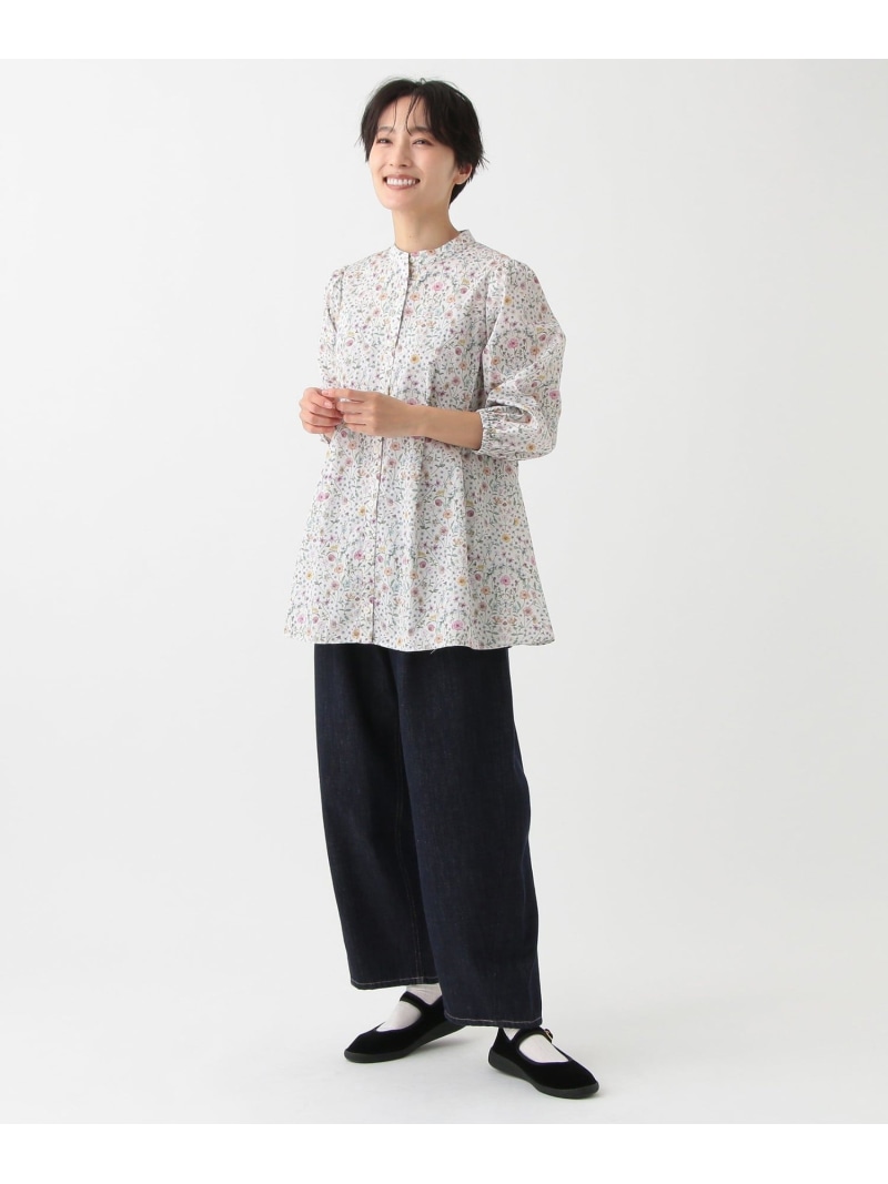 ブラウス リバティ ヨシエ シャワーパーティー ニーム ホビーラ