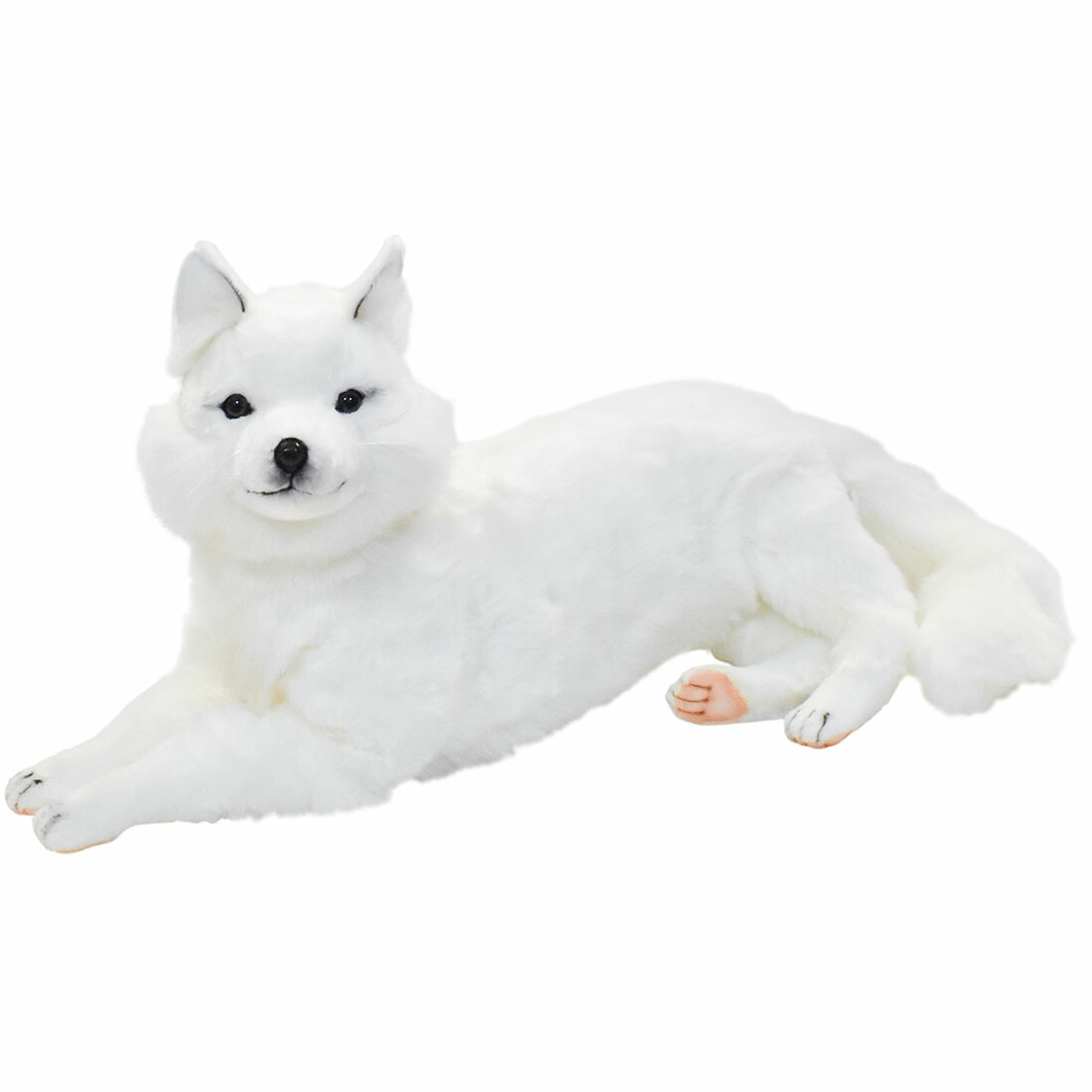 楽天市場】HANSA 6828 ホッキョクギツネ60 全長：60cm SNOW FOX LAY