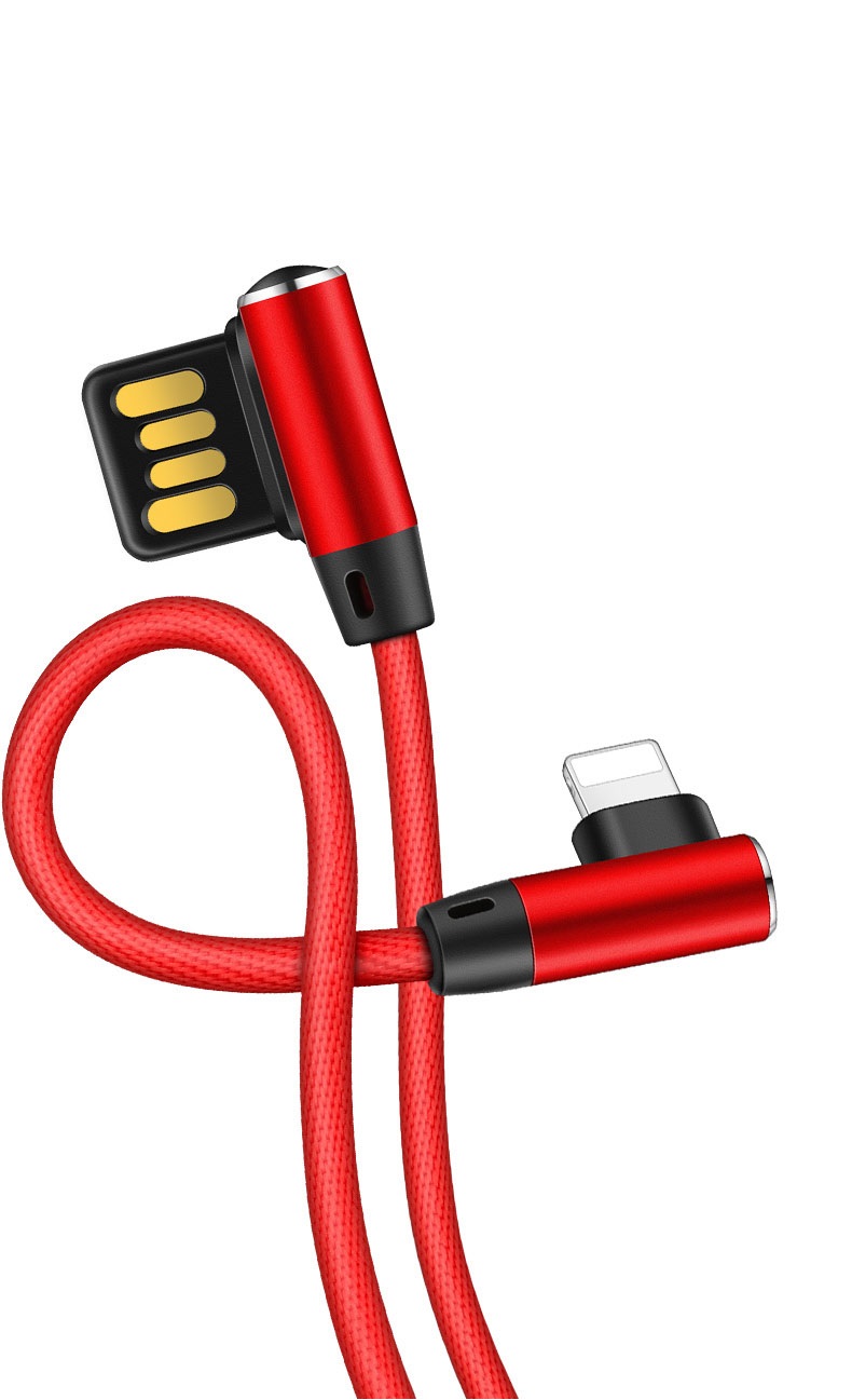 楽天市場】L字型 USB両面挿し【1m/1.5m】 iPhone Micro Usb Type-C