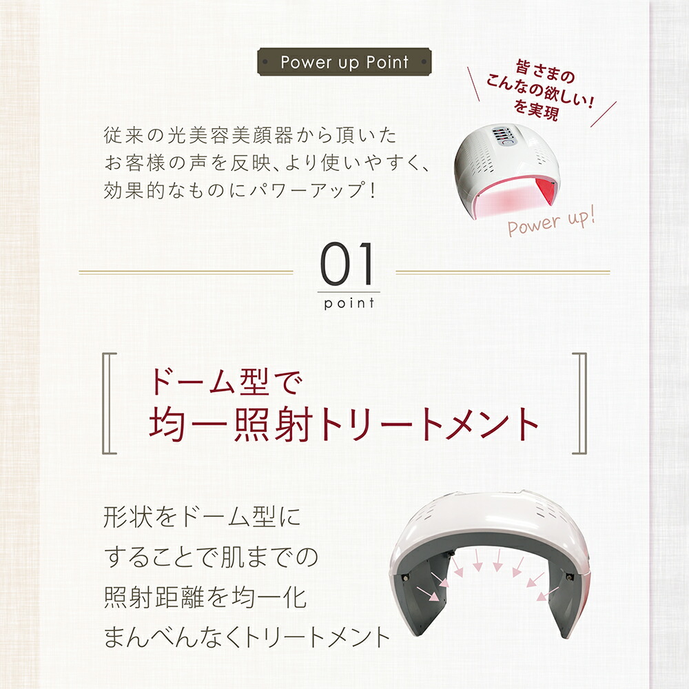 楽天市場】LED美容ライト プレミア 6色+3色サーキュレーション LED美容