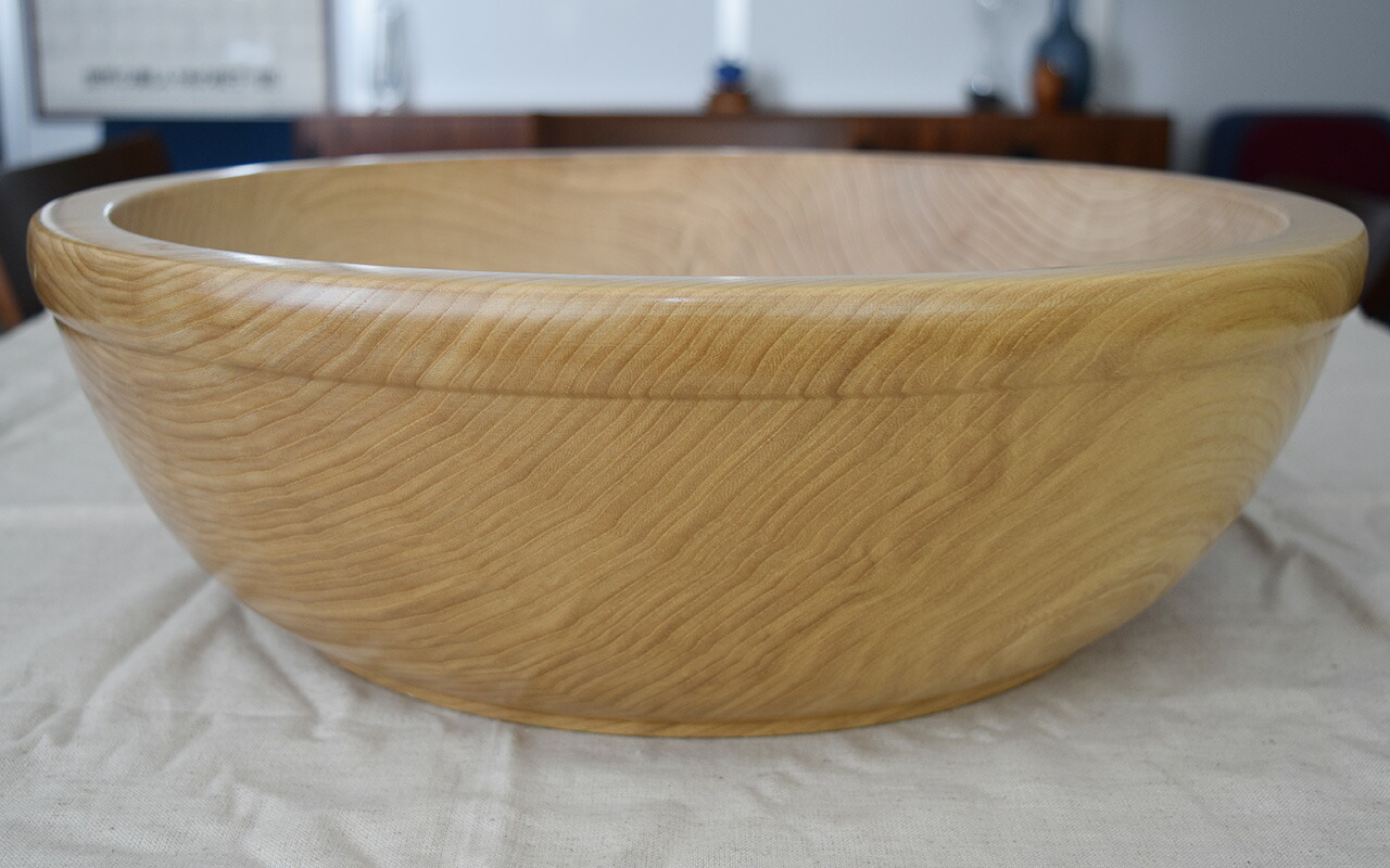 楽天市場】【一点物】こね鉢 45cm 外面透明ウレタン塗り 日本製 国産