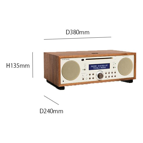 Tivoli Audio AUX IN WiFiラジオ Tivoli Audio AUX IN WiFiラジオ
