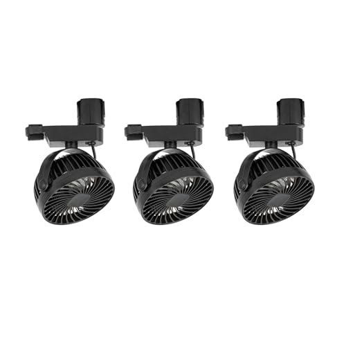 楽天市場】3個セット 扇風機 植物用サーキュレーター ダクトレール式