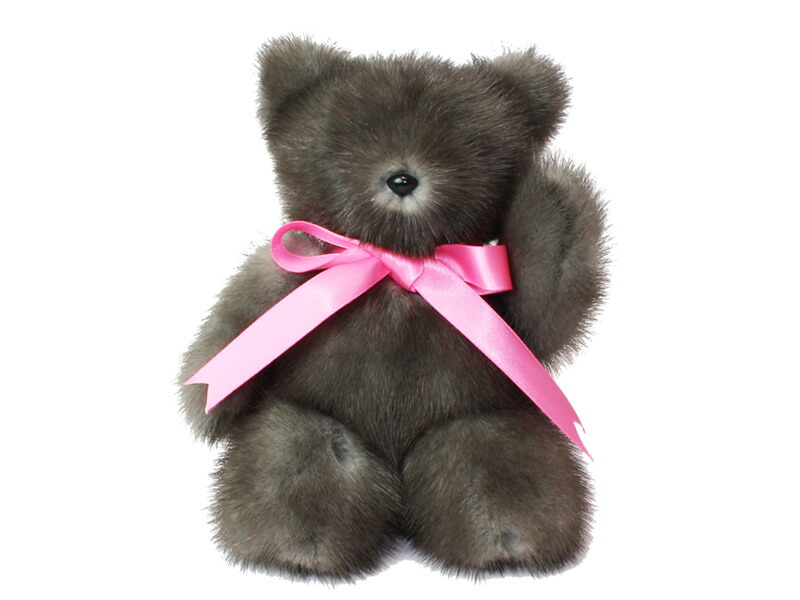 楽天市場】ミンクファー ぬいぐるみ クマ 手触り良い 可愛い【送料無料