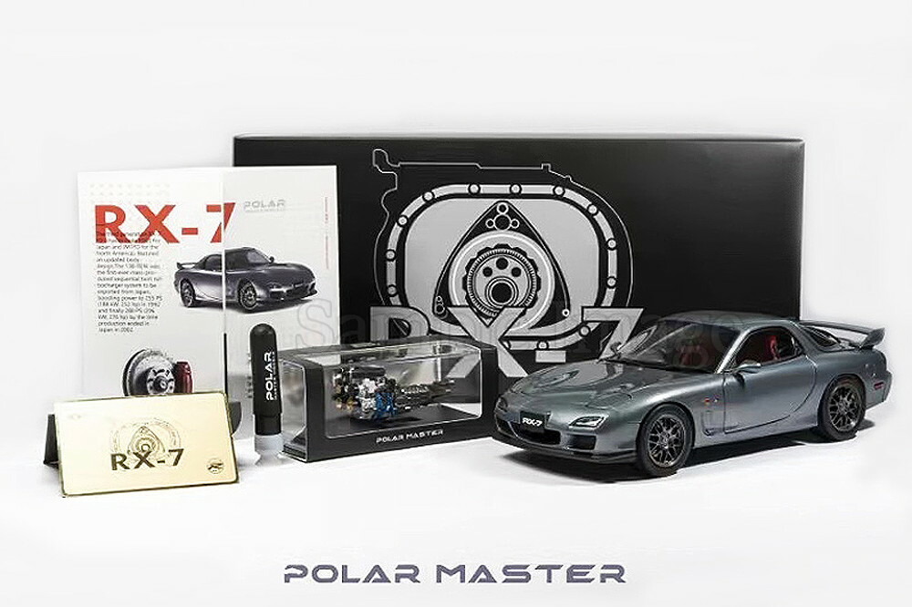 楽天市場】Polar Master 1/18 マツダ RX-7 スピリットR Mazda RX7