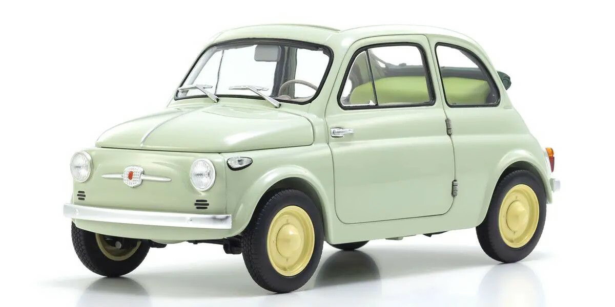 FIAT 2300 フリクションカー グリーン ビンテージブリキカー全長18