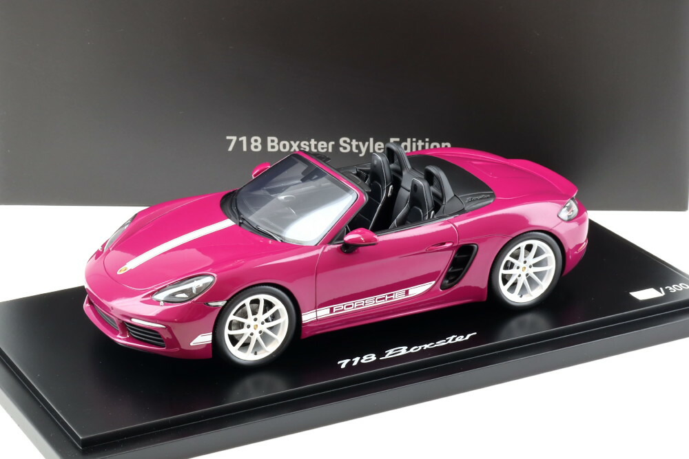 楽天市場】ポルシェ特注 スパーク 1/18 ポルシェ 718 ボクスター