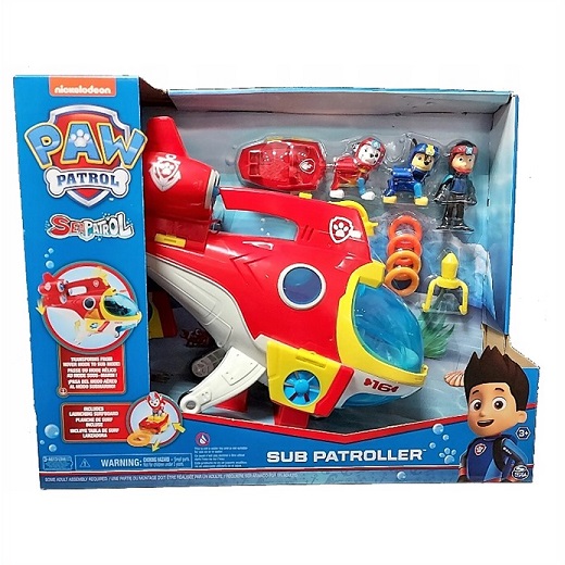 楽天市場】パウパトロール シーパトロール シーサブパトローラー