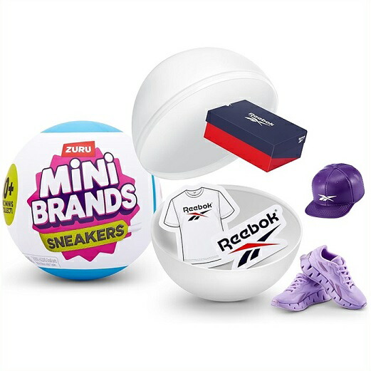 楽天市場】Mini Brands ミニブランズ スニーカー シリーズ1 ミステリー