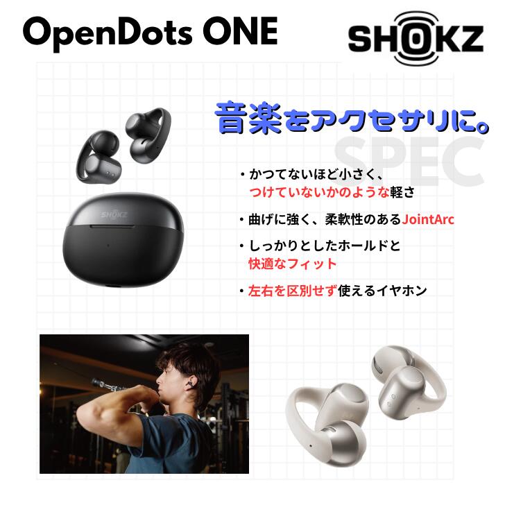 楽天市場】Shokz ショックス OpenDots ONE オープンドッツワン E310
