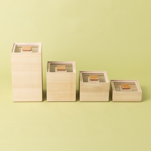 楽天市場】増田桐箱店米櫃 kome-bitsu 1kg/3kg/5kg/10kg 米びつ