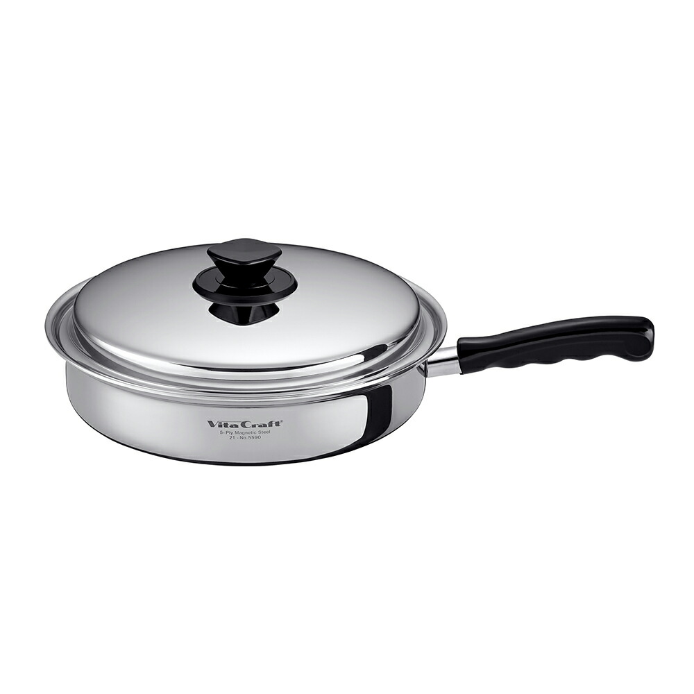 ルビー 未使用 VitaCraft ビタクラフト フライパン 5511 ルビー 未使用