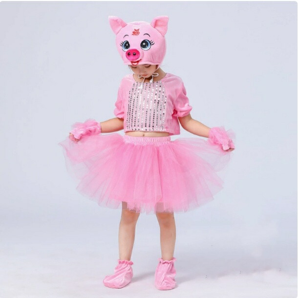 楽天市場】コスプレ 衣装 アニマルなりきり着ぐるみ(ハロウィン子豚 牛