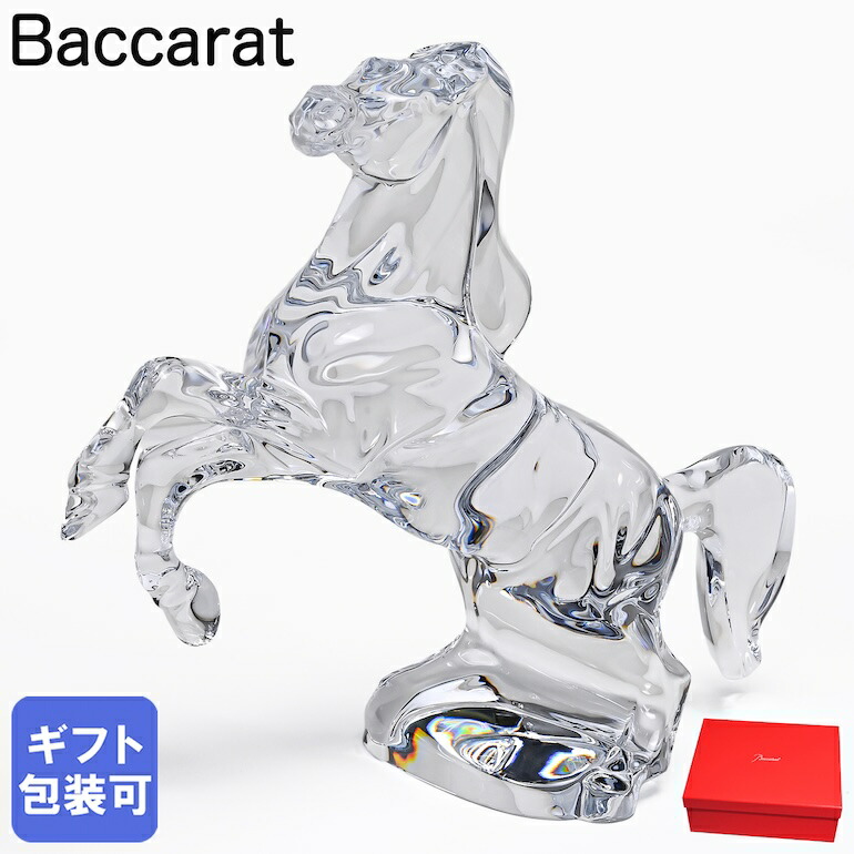 楽天市場】バカラ Baccarat クリスタル フィギュア いななく馬 馬 ウマ