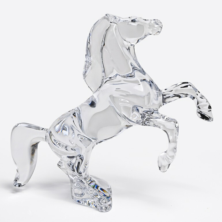 楽天市場】バカラ Baccarat クリスタル フィギュア いななく馬 馬 ウマ