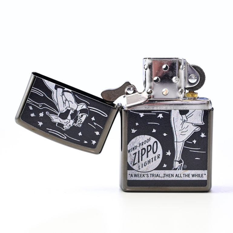 楽天市場】ZIPPO ライター Windy Design ブラック系 48456 ジッポ
