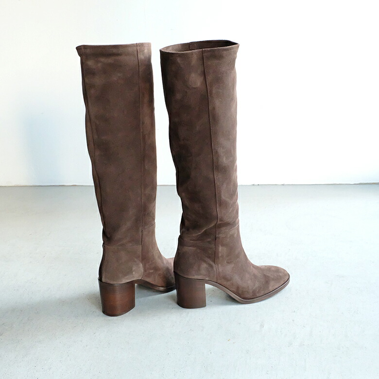 楽天市場】FABIO RUSCONI ファビオルスコーニ ロングブーツ ブラウン