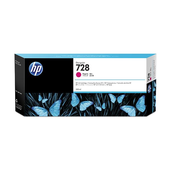 楽天市場】HP HP728 インクカートリッジマゼンタ 300ml F9K16A 1個 : aline