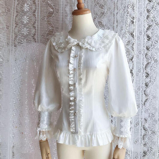 楽天市場】ブラウス Lolita ロリータ ゴシック＆ロリータ シフォン