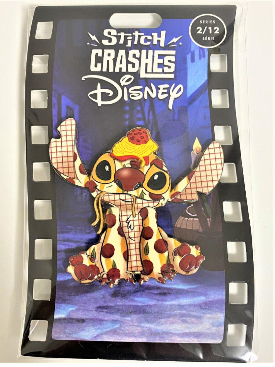 レア】DisneyAuctions スティッチ 映画撮影 ピンバッジ レア