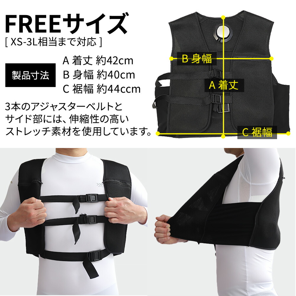 楽天市場】最新モデル ペルチェベスト 温冷切替 デバイス3個付