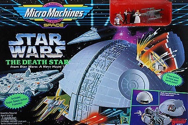 楽天市場】MICROMACHINE マイクロマシン スターウォーズ デススター