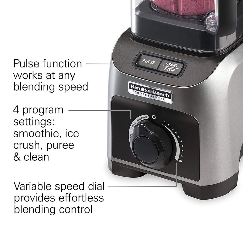 楽天市場】静音 消音 ブレンダー ミキサー ハミルトンビーチ 1.0L BPA