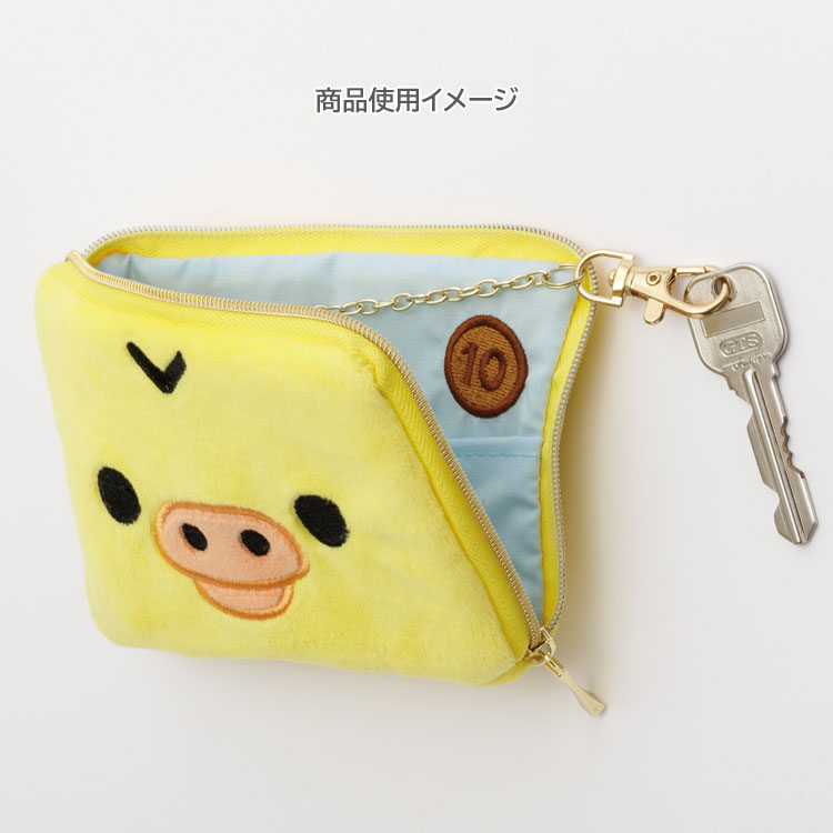 楽天市場】リラックマ ぬいぐるみパスケース キイロイトリ 定期入れ